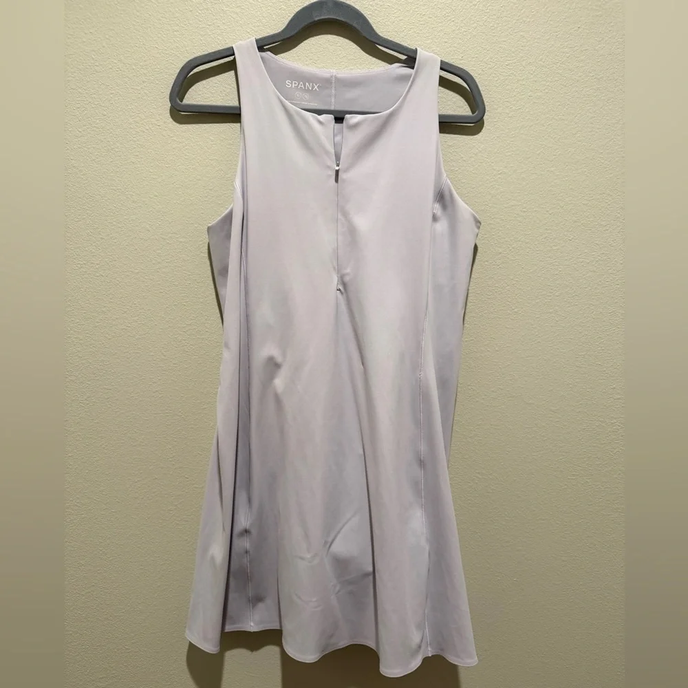 SPANX Get Moving Zip Front Dress - Violet Air - Picture 6 of 9